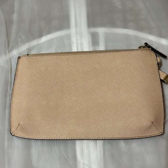 Calvin Klein Saffiano Leather Large Slim Wristlet - Picture 2 of 4